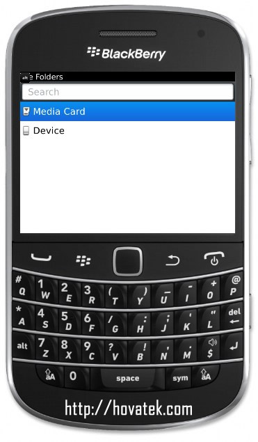 install blackberry application using zip or rar file 4