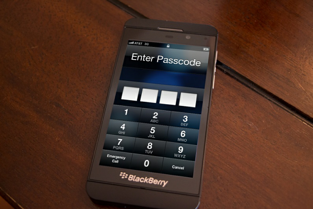 How to regain access to or wipe / format a password-protected Blackberry