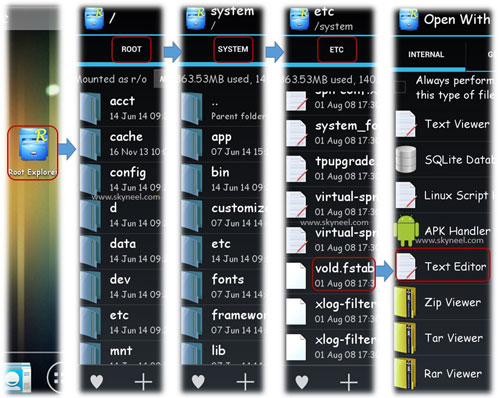 Asec File How to swap internal storage with the SD card in Android device