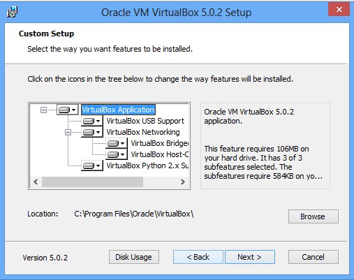 how to install oracle virtualbox on windows