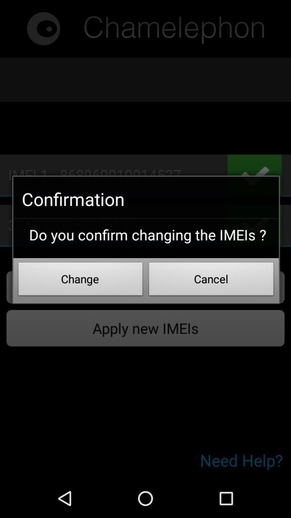 changing mediatek imei easily