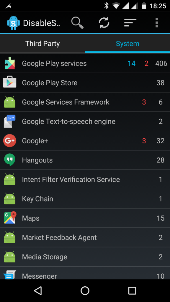 stop google play service ota download