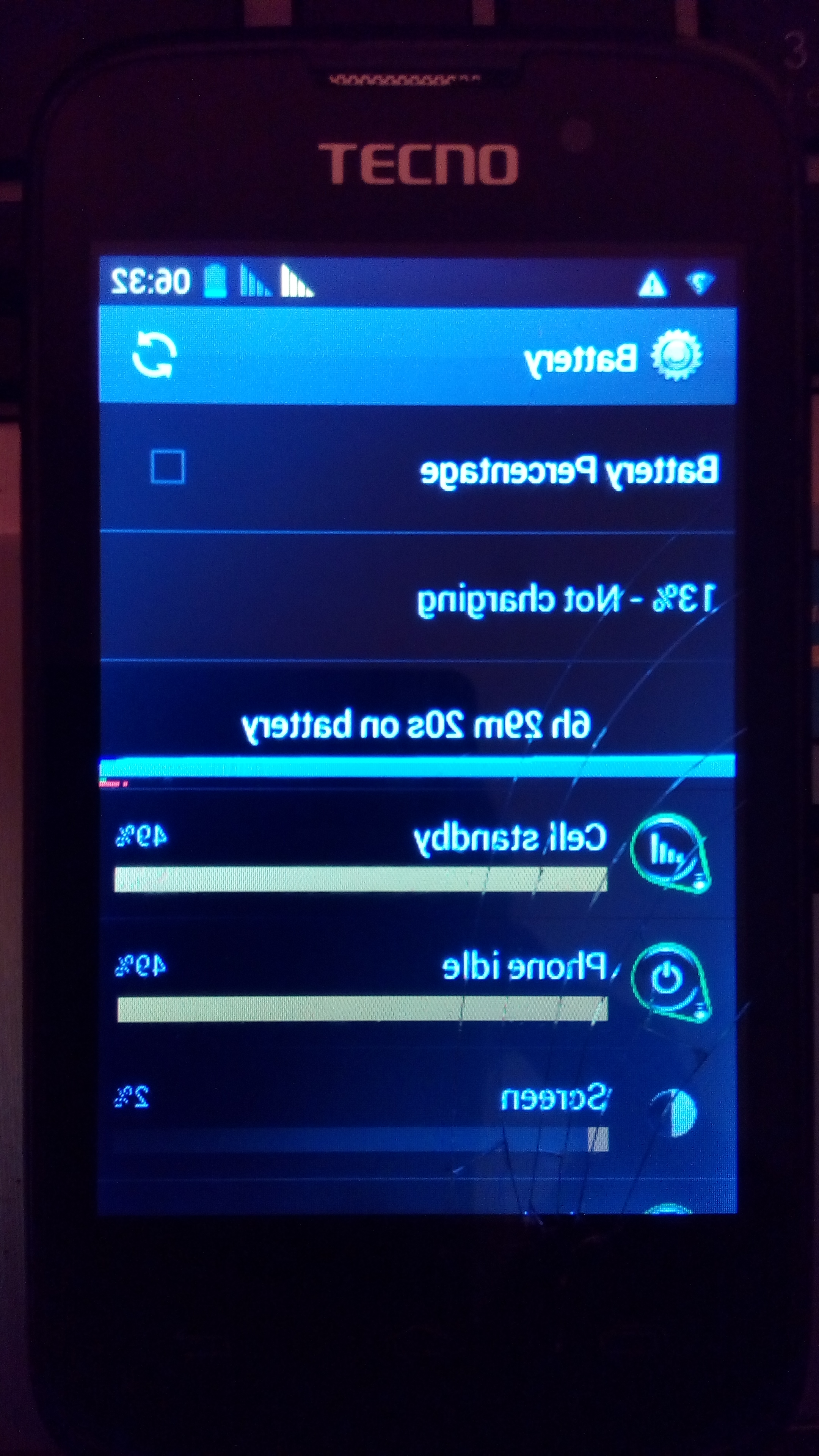 How to fix Mediatek displaying text in reverse or backwards