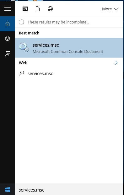 Disable windows update service