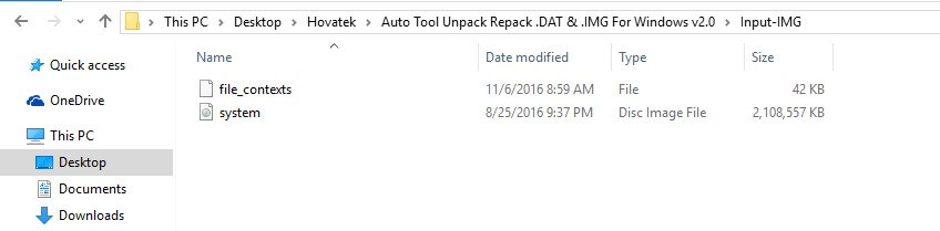 How to unpack & repack system (.img or .new.dat) in Windows