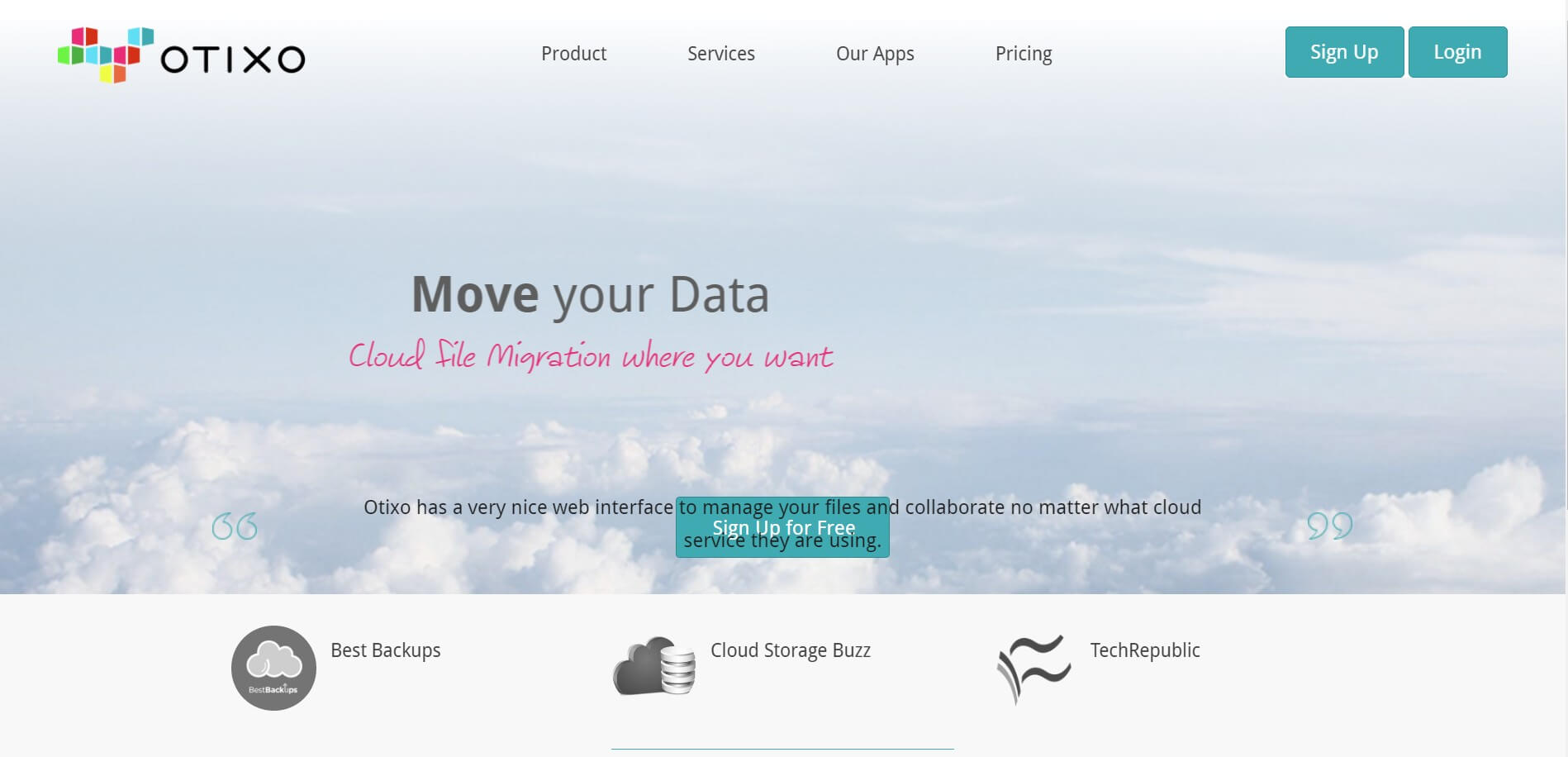 otixo cloud management service