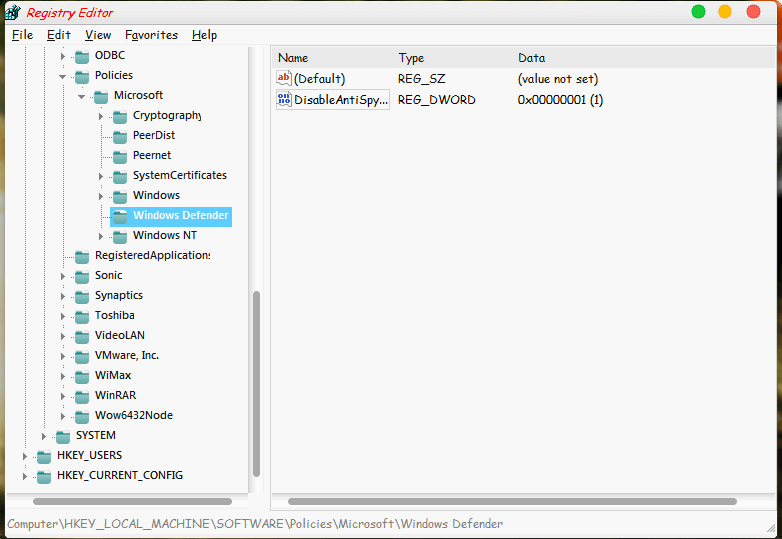 How to Fix Windows Defender Blocked by Group Policy Error (3) Hovatek