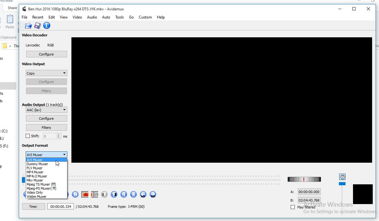 How to fix audio format not supported on a TV (videos files)