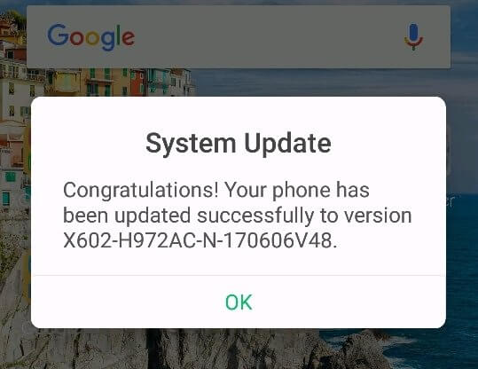 Infinix Zero 4 Plus official Nougat update