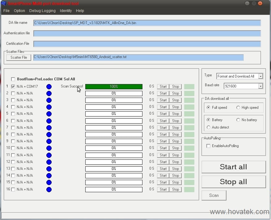 How to use SP Multiport Download Tool (7) Hovatek Blog
