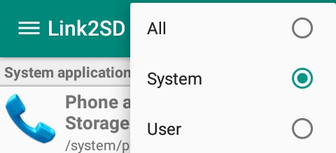 Link2SD uninstall system apps