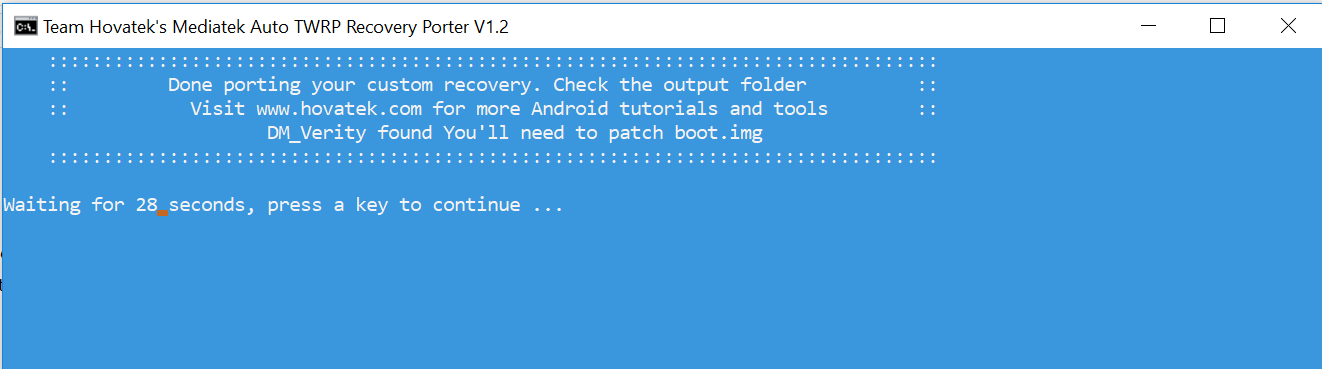 DM_Verity found You'll need to patch boot.img