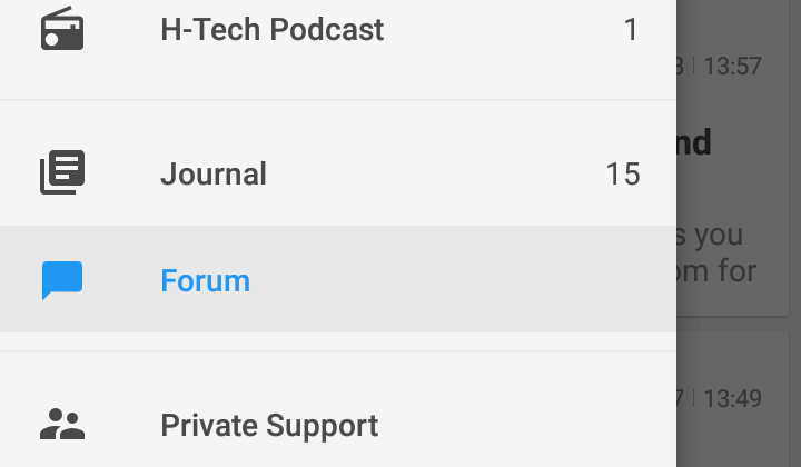 Hovatek Forum app