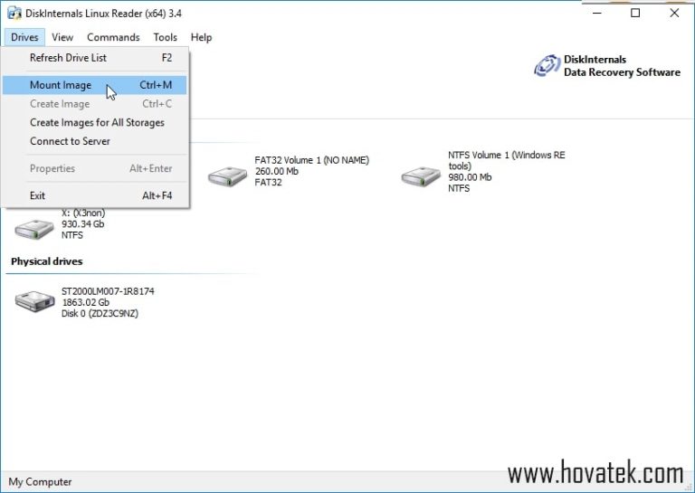 How to mount ext4 images (system, userdata & vendor) in windows (3