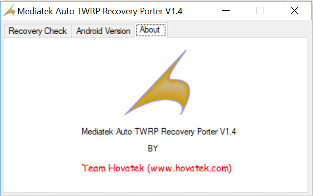 MTK auto TWRP recovery porter v1.4