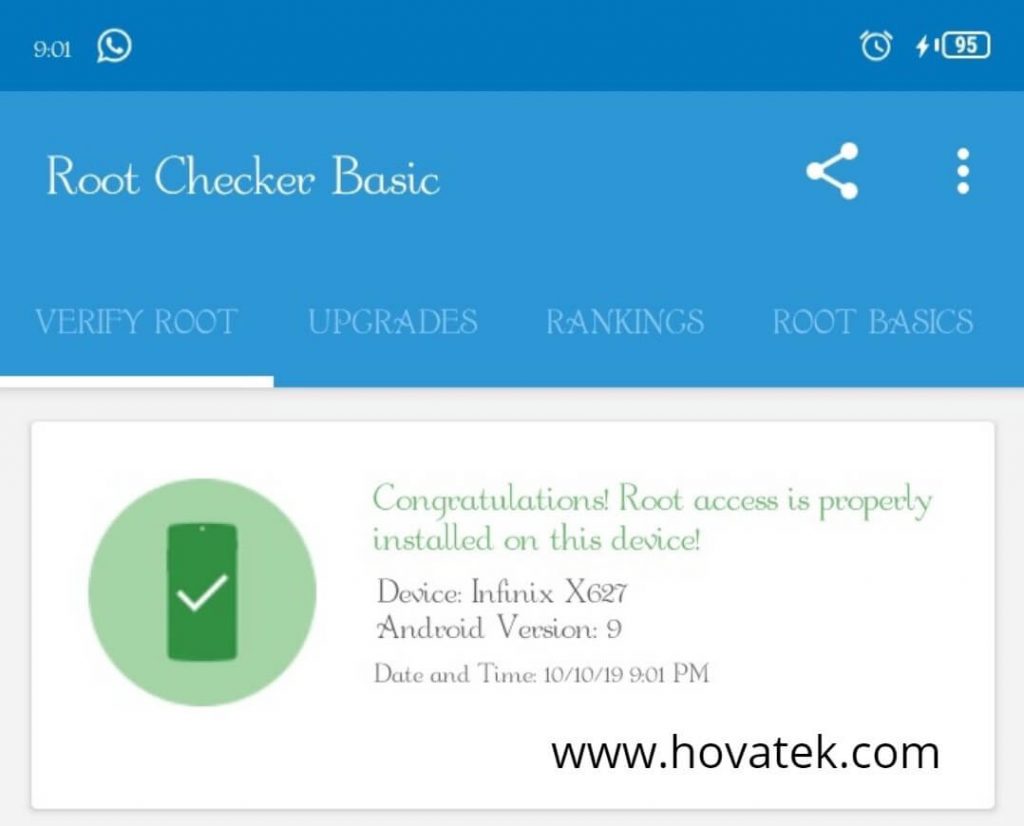How to root Infinix X627 Smart 3 Plus