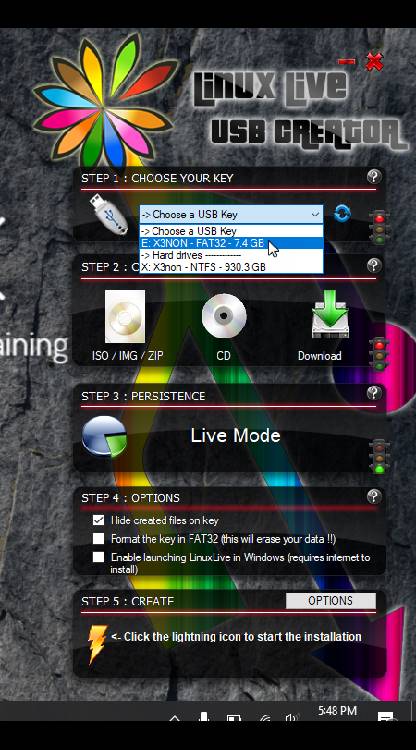 [Image: How-to-create-a-bootable-linux-USB-using...ator-2.jpg]
