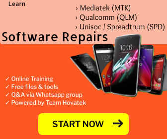 Mediatek, Qualcomm & Spreadtrum software repairs training