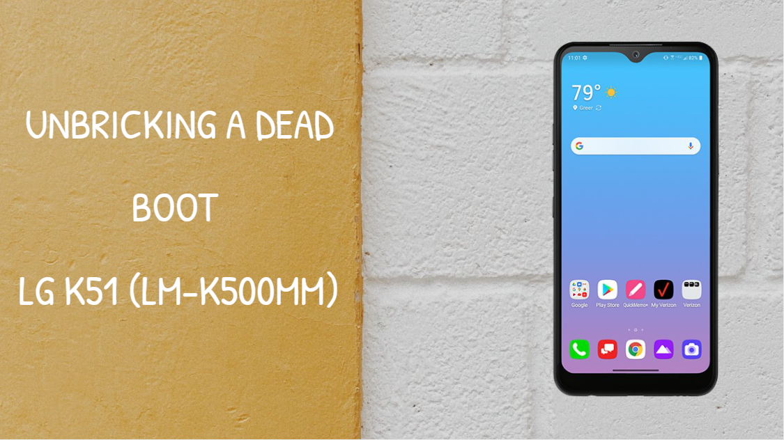 How to unbrick LG K51 LM-K500