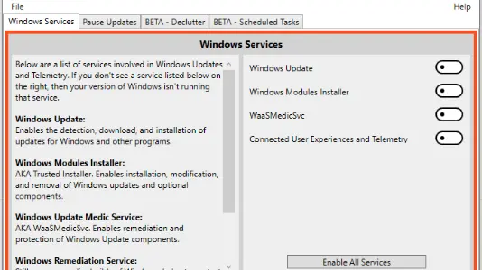 How to use Wu10Man to disable Windows 10 update