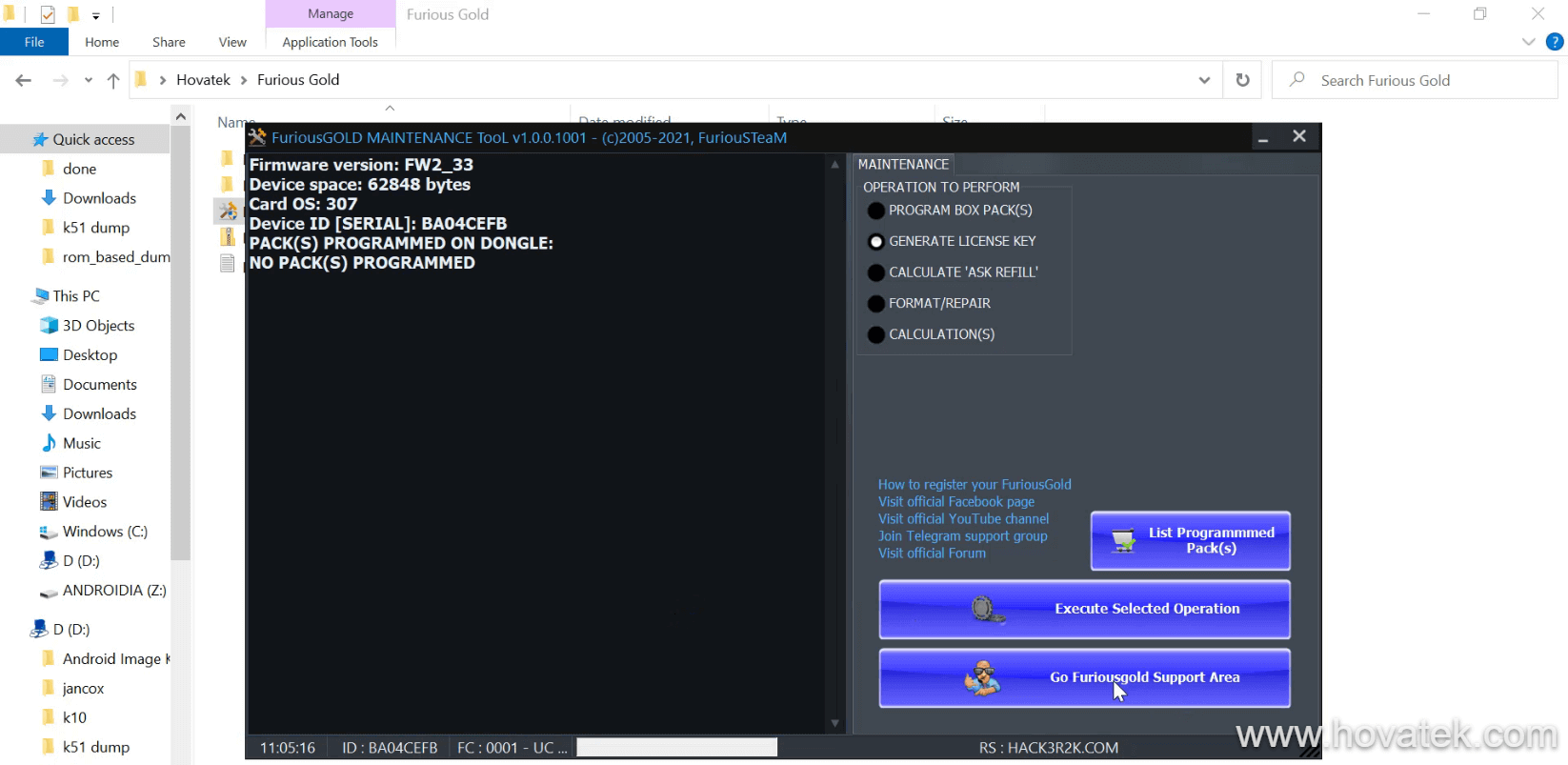 How to setup Furious Gold box / dongle